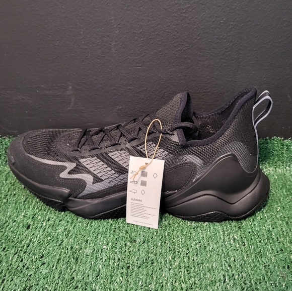 Adidas Impact FLX Tripple Black Low Top Training Sneakers Size 13 Men GZ5050 - Picture 2 of 13